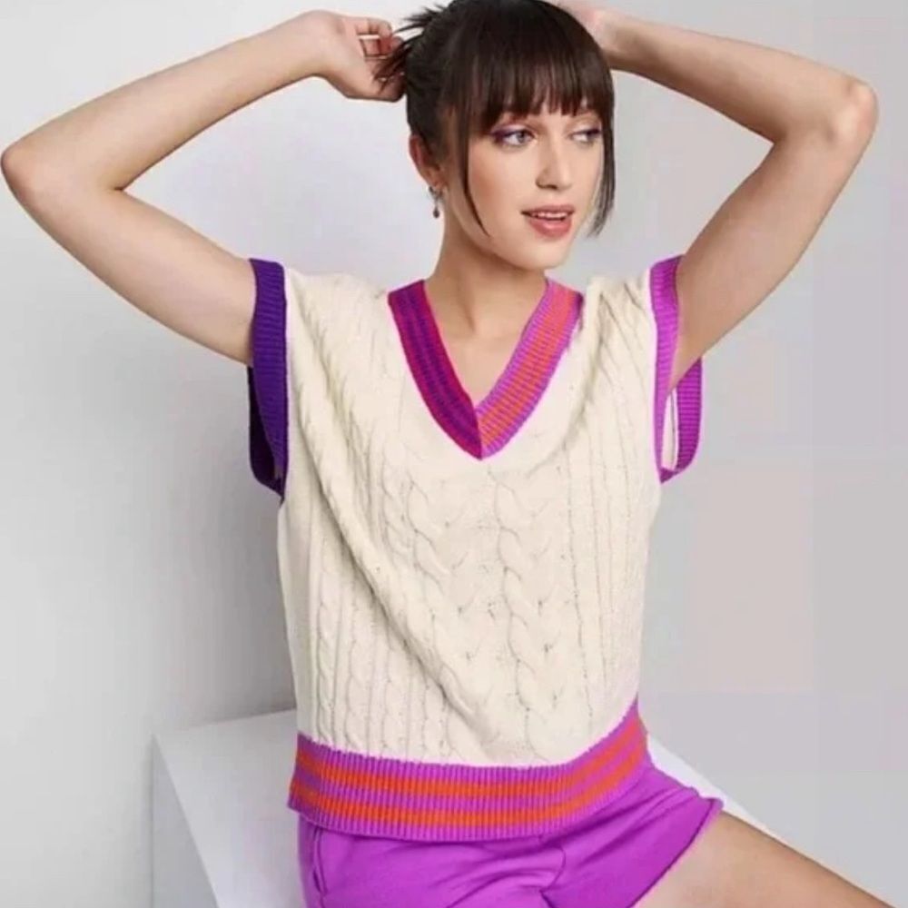 Wild Fable Vest Knit Sweater Size XL